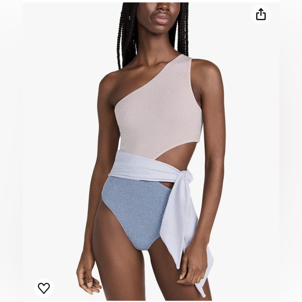 Beach Riot Carlie One-Piece Color Block  Women's Swimsuit